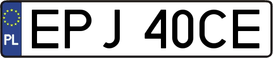 EPJ40CE