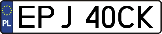 EPJ40CK
