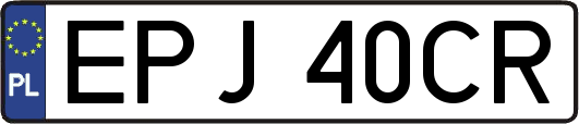 EPJ40CR