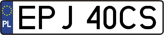 EPJ40CS