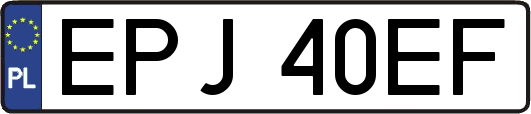 EPJ40EF