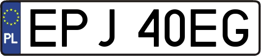 EPJ40EG