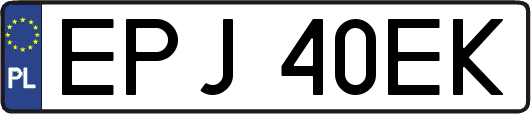 EPJ40EK
