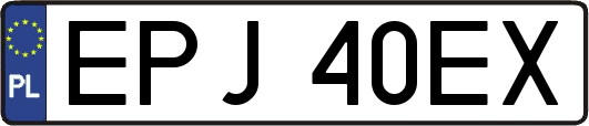 EPJ40EX