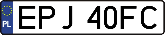 EPJ40FC