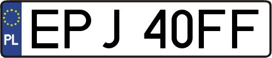 EPJ40FF