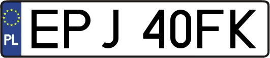 EPJ40FK