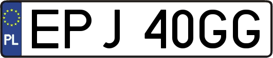 EPJ40GG