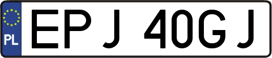EPJ40GJ