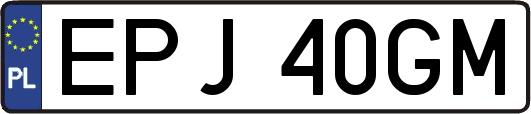 EPJ40GM