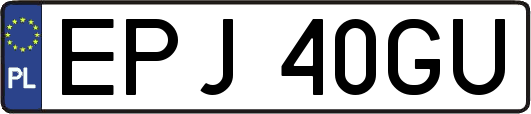 EPJ40GU
