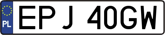 EPJ40GW