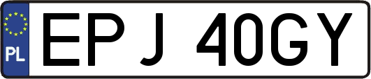 EPJ40GY