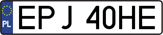 EPJ40HE
