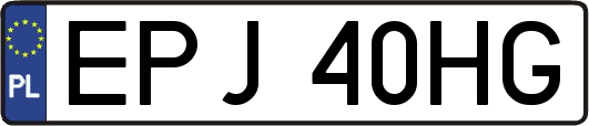 EPJ40HG