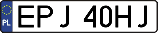 EPJ40HJ