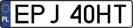 EPJ40HT