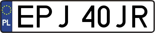 EPJ40JR