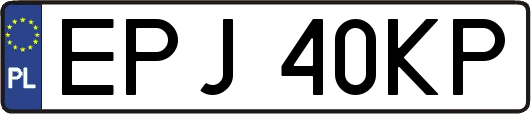 EPJ40KP