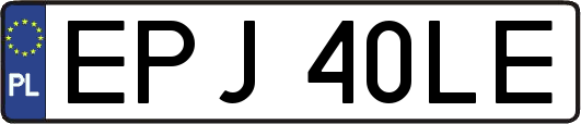 EPJ40LE