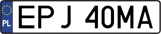 EPJ40MA