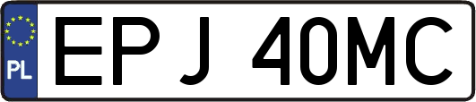 EPJ40MC
