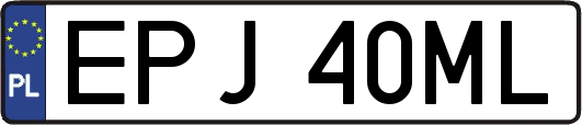 EPJ40ML