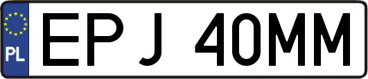 EPJ40MM