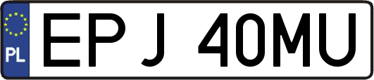 EPJ40MU