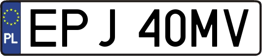 EPJ40MV