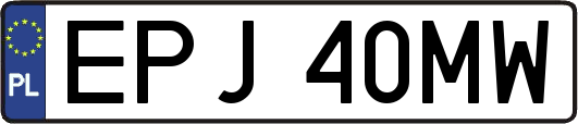 EPJ40MW