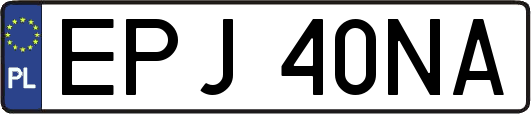 EPJ40NA