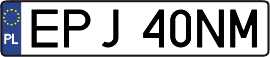EPJ40NM