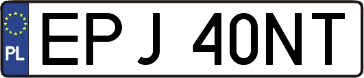 EPJ40NT