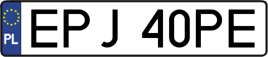 EPJ40PE