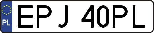 EPJ40PL