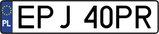 EPJ40PR