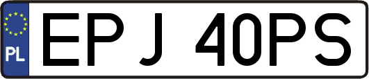 EPJ40PS