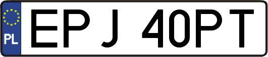 EPJ40PT