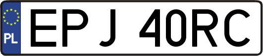 EPJ40RC