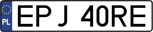 EPJ40RE