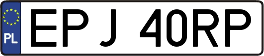 EPJ40RP
