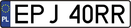 EPJ40RR