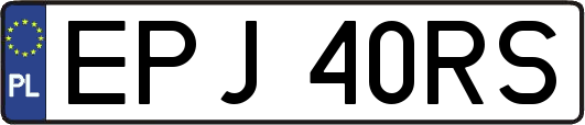 EPJ40RS