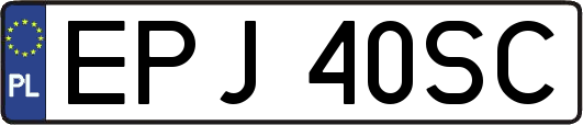 EPJ40SC