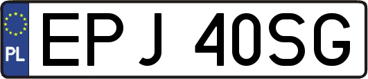EPJ40SG