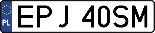EPJ40SM
