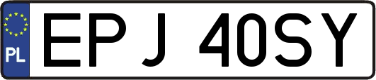 EPJ40SY