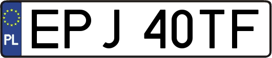 EPJ40TF