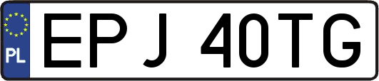 EPJ40TG